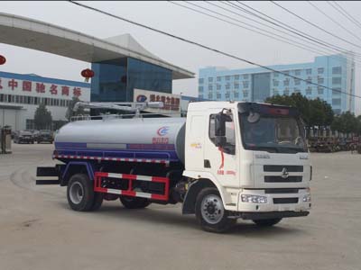 程力威牌CLW5180GXEL5型吸糞車