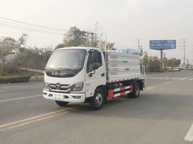 福田時代5方藍(lán)牌抑塵車