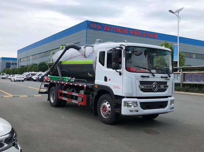 東風D9吸污車/國六10方吸污車