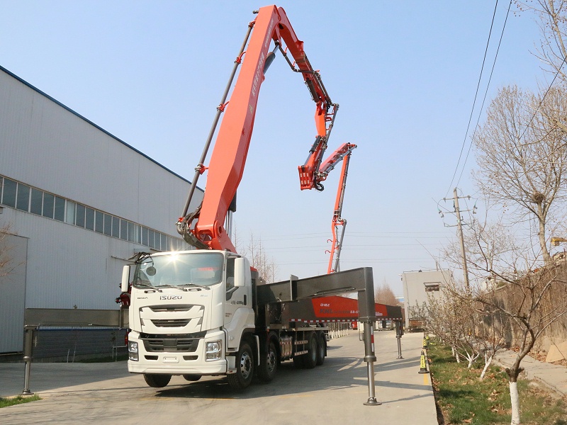 KNL5420THB重慶五十鈴58米泵車---4