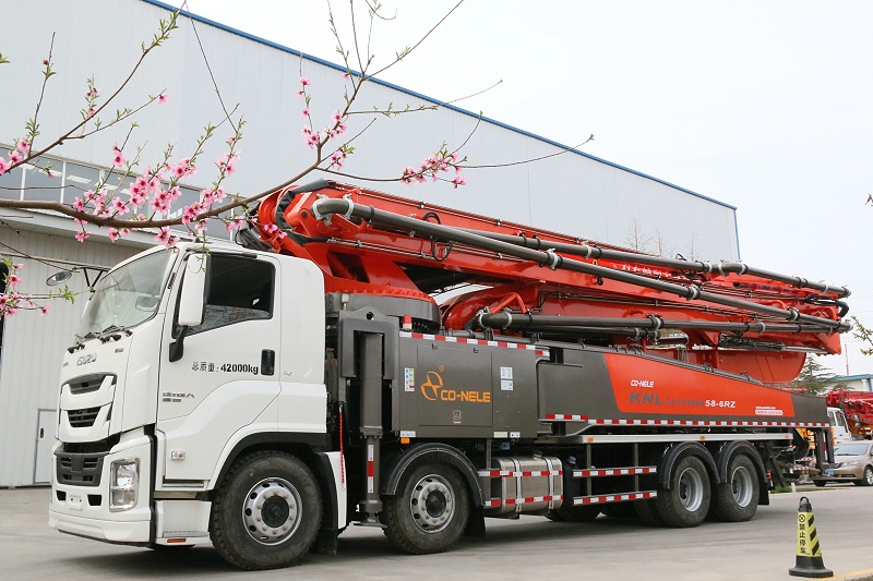 KNL5420THB重慶五十鈴58米泵車---10