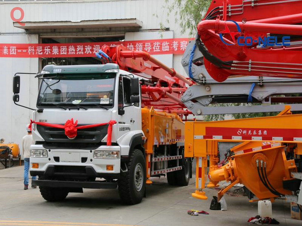 天泵，小型泵車，小型混凝土泵車