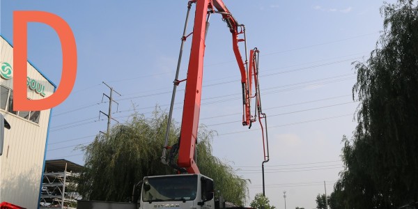 泵車輸送管較長時管道內很容易有殘留